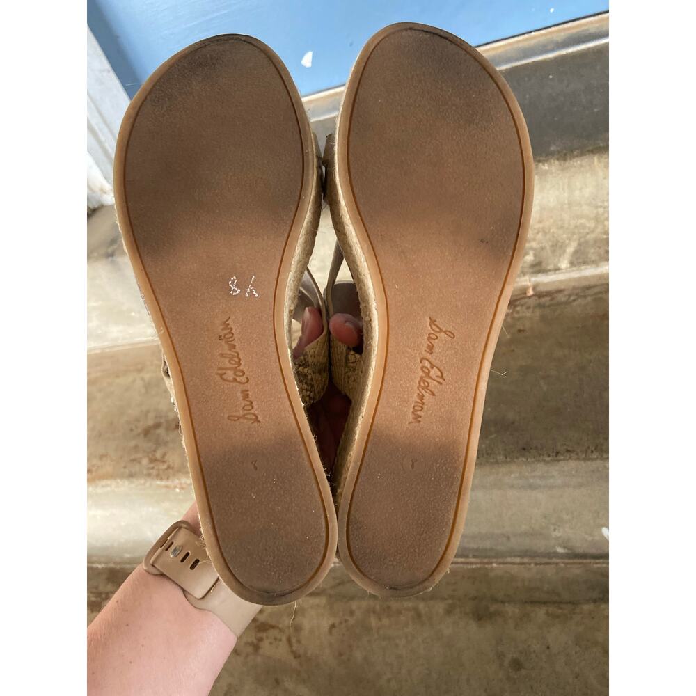 Sam Edelman Raleigh strappy wedge espadrille sandal - Picture 8 of 9